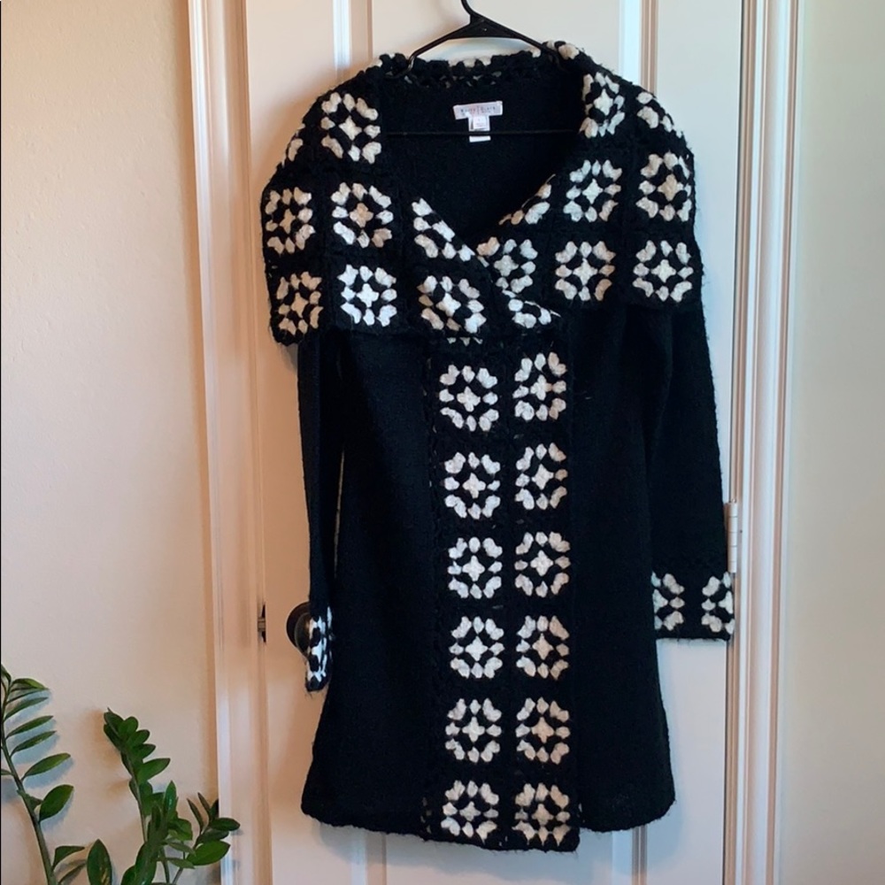 White House Black Market Mohair Long Sweater